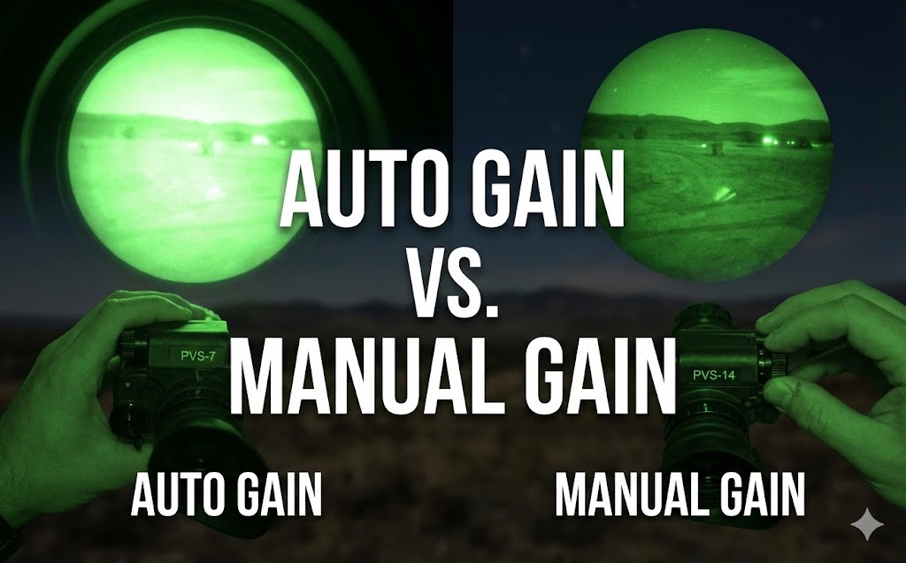 Auto Gain vs. Manual Gain: Which Night Vision Control Is Right for You ...
